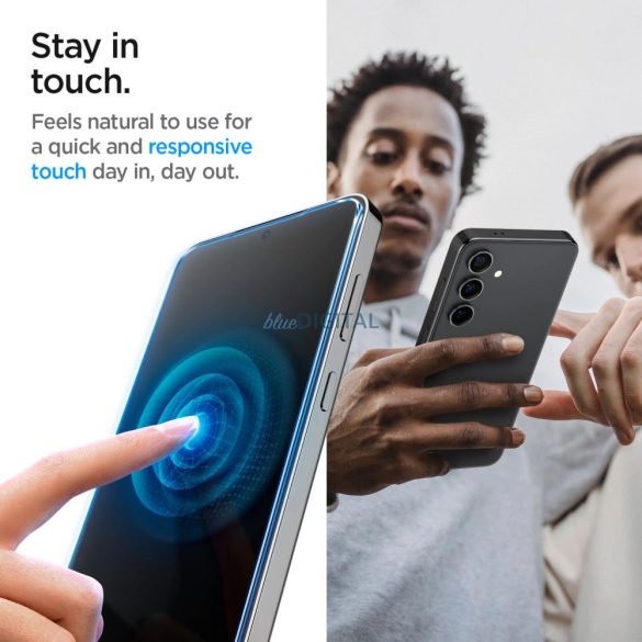 Spigen Glas.TR Privacy betekintésvédett edzett üveg EZ Fit applikátorral Samsung Galaxy S24 Plus - 2 db