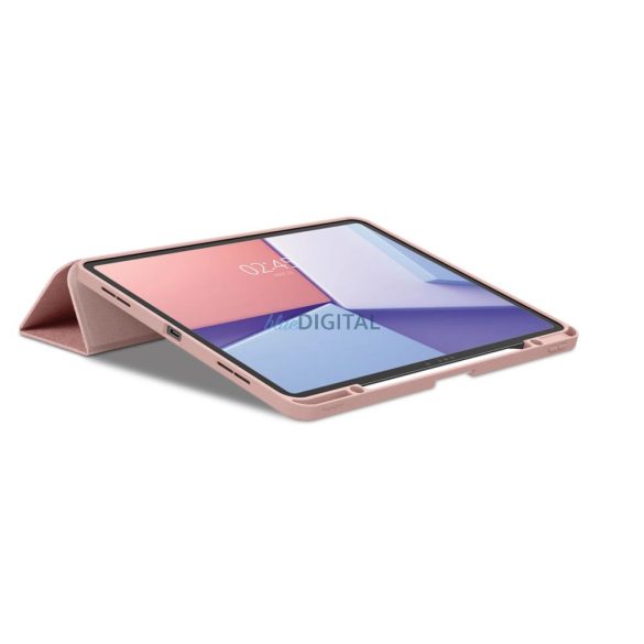 Spigen Urban Fit tok iPad Air 13" 2024 - rózsaszín