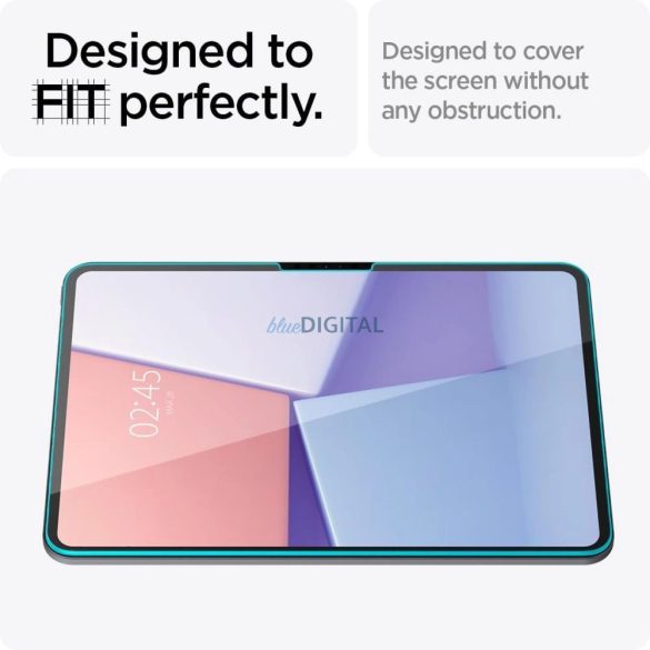 Spigen Glas.TR edzett üveg EZ Fit applikátorral iPad Pro 11" (2024)