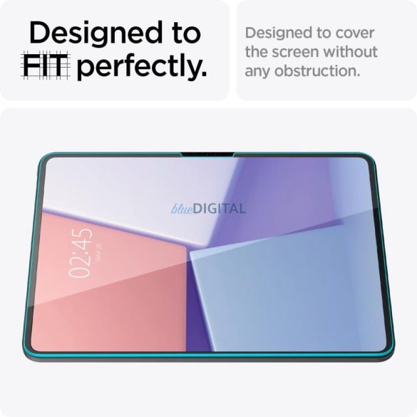 Spigen Glas.TR edzett üveg EZ Fit applikátorral iPad Pro 13" (2024)