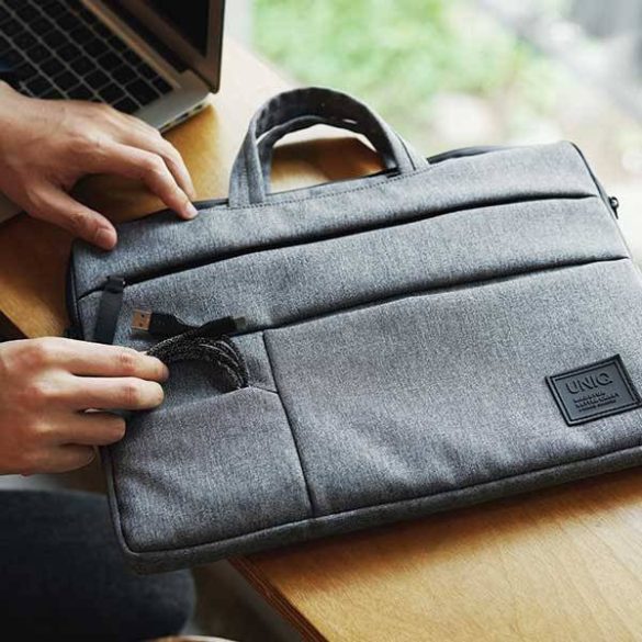 UNIQ Cavalier táska laptop hüvely 15 szürke / szürke márga