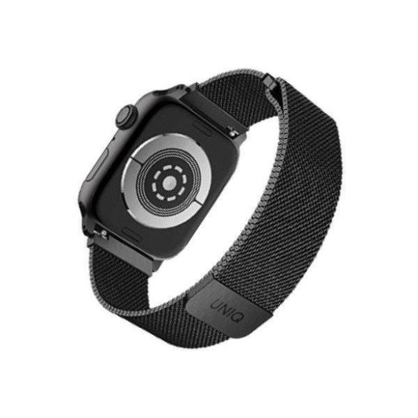 UNIQ Dante Apple Watch Series 4 40mm rozsdamentes acél óraszíj fekete