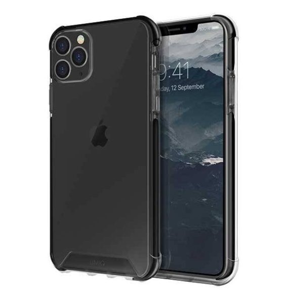 UNIQ iPhone tok hívelt i Pro Max 11 fekete / korom telefontok