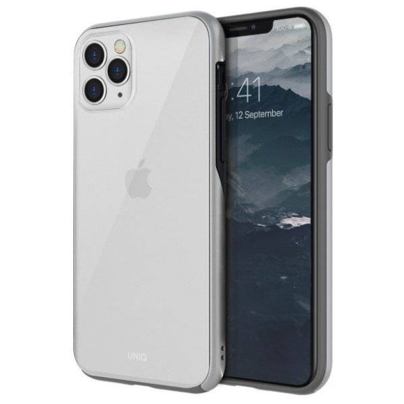 UNIQ telefontok Vesto Hue iPhone Pro Max 11 ezüst / ezüst telefontok