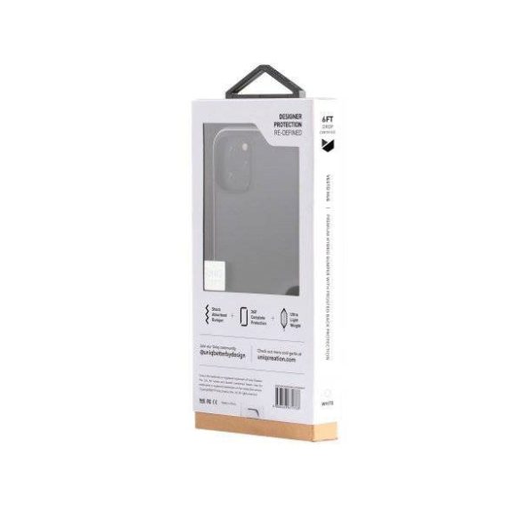 UNIQ telefontok Vesto Hue iPhone Pro Max 11 fehér / fehér telefontok