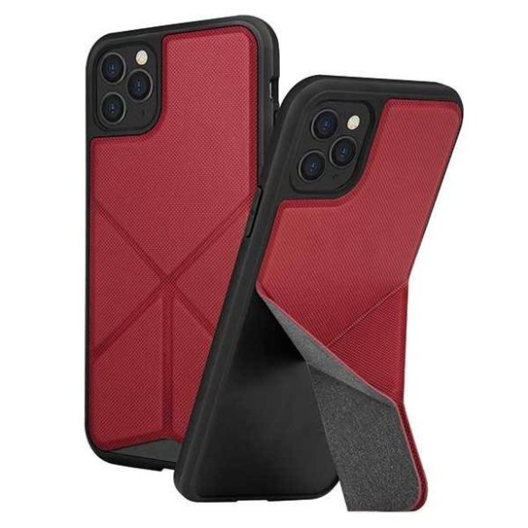 UNIQ iPhone tok transzformációs 11 Pro Max piros / vörös telefontok