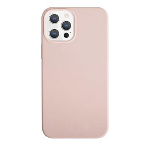 UNIQ Lino Hue védőtok iPhone 12 Pro Max pink telefontok