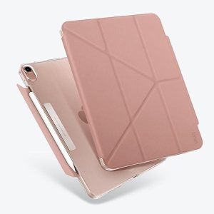 UNIQ Camden tok iPad Air 10,9" (2020/2022) rózsaszín