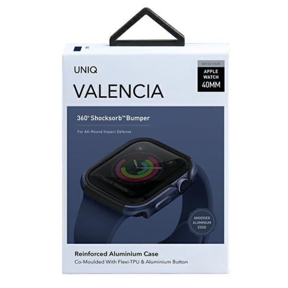 UNIQ Valencia tok Apple Watch 4/5/6/SE 40mm kék