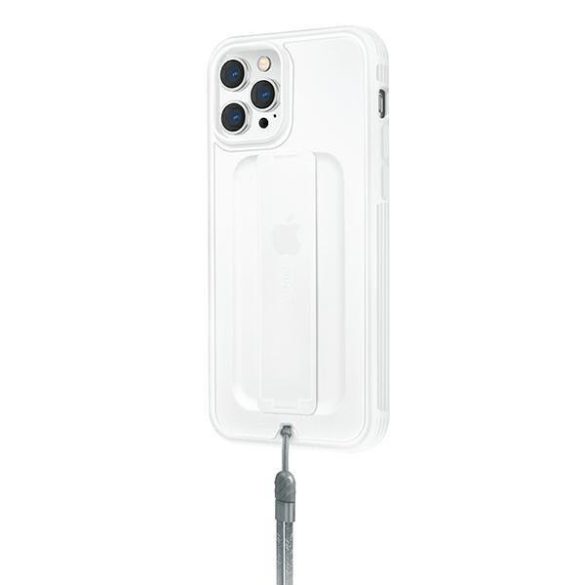 Uniq tok Heldro iPhone 12 / iPhone 12 Pro 6,1 "Fehér antimikrobiális