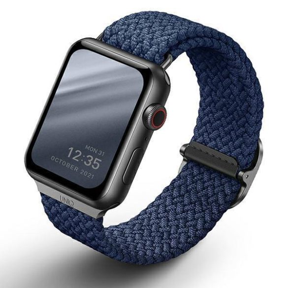 UNIQ Aspen csereszíj Apple Watch 4/5/5/6/7/8/SE/SE2 40/38/41mm kék