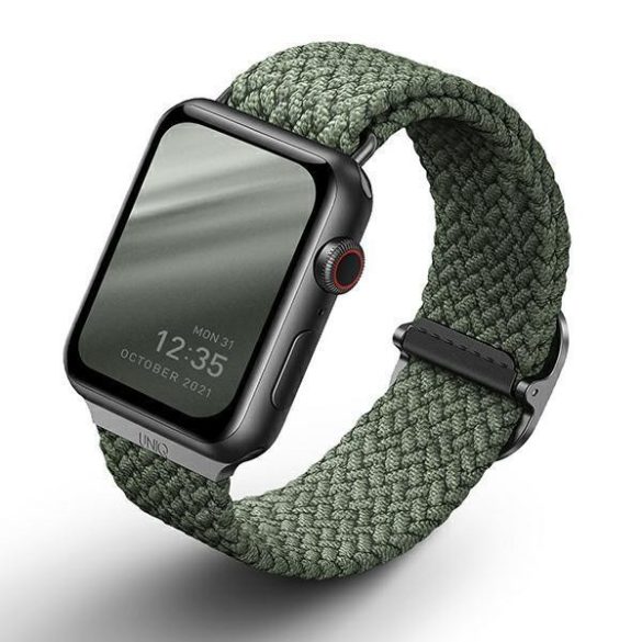 UNIQ Aspen csereszíj Apple Watch 4/5/6/7/8/SE/SE2 44/42/45mm zöld