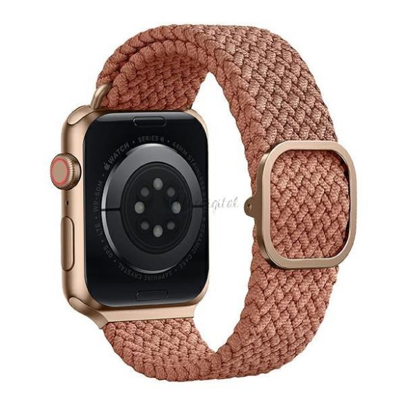 UNIQ Aspen csereszíj Apple Watch 4/5/6/7/8/SE/SE2 44/42/45mm rózsaszín