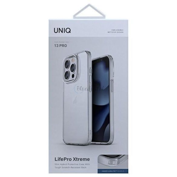 Uniq tok LifePro Xtreme iPhone 13 PRO / 13 6.1 "Átlátszó / kristálytiszta
