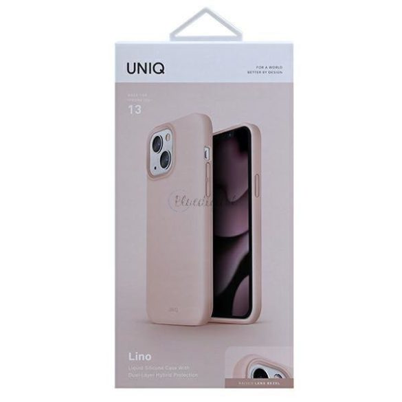 Uniq tok Lino iPhone 13 6.1 "Rózsaszín / Blush Pink