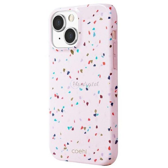 UniQ tok Coehl Terrazzo iPhone 13 6.1 "Rózsaszín / Blush Pink