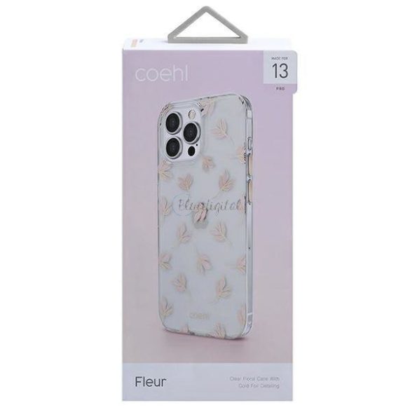 Uniq tok Coehl Fleur iPhone 13 PRO / 13 6.1 "Rózsaszín / Blush Pink