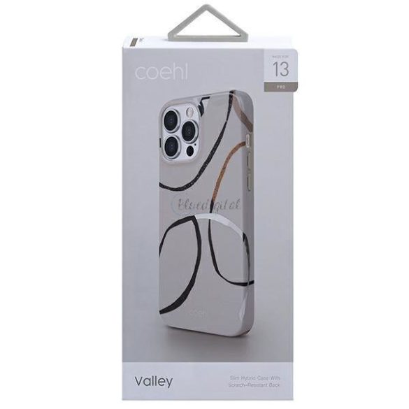 UniQ tok Coehl Valley iPhone 13 Pro / 13 6.1 "Homok / puha homok
