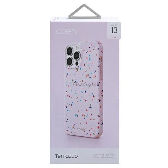 Uniq tok Coehl Terrazzo iPhone 13 PRO / 13 6.1 "Rózsaszín / Blush Pink