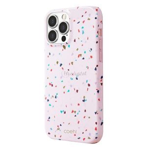 Uniq tok Coehl Terrazzo iPhone 13 Pro Max 6.7 "Rózsaszín / Blush Pink