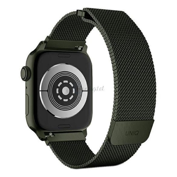 UNIQ Dante csereszíj Apple Watch 1/2/3/3/4/5/6/7/8/9/SE/SE2 38/40/41mm - zöld
