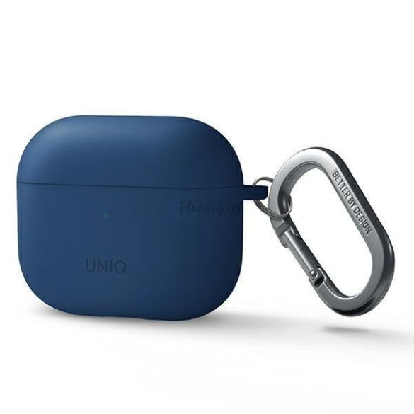 Uniq tok Nexo Airpods 3 gen + Ear Hooks szilikon kék / kék