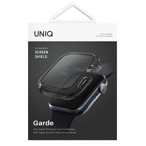 UNIQ Garde tok Apple Watch 7/8 41mm - szürke