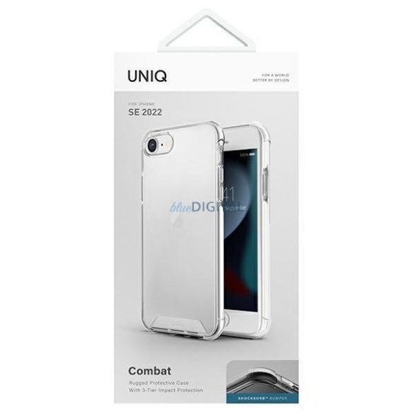 UNIQ etui Combat iPhone SE 2022 / SE 2020 /7/8 bia³,y/blanc fehér