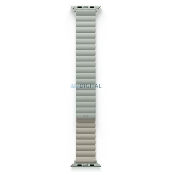 UNIQ pasek Revix Apple Watch Series 4/5/6/7/8/SE/SE2/Ultra 42/44/45mm. Megfordítható mágneses bézs