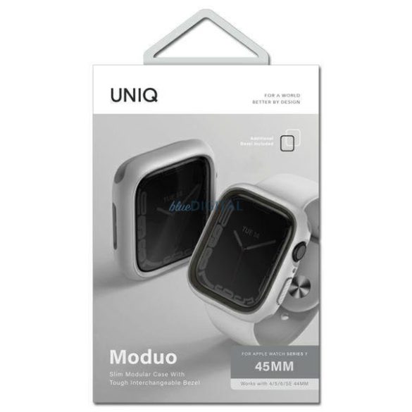 UNIQ Moduo tok Apple Watch 4/5/6/7/8/9/SE/SE2 44/45mm kréta-szürke