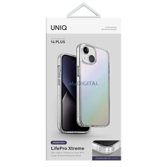 UNIQ etui LifePro Xtreme iPhone 14 Plus 6,7" opálos/irizálós