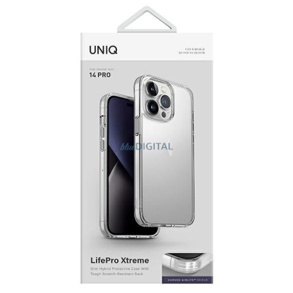 UNIQ etui LifePro Xtreme iPhone 14 Pro 6,1" átlátszó