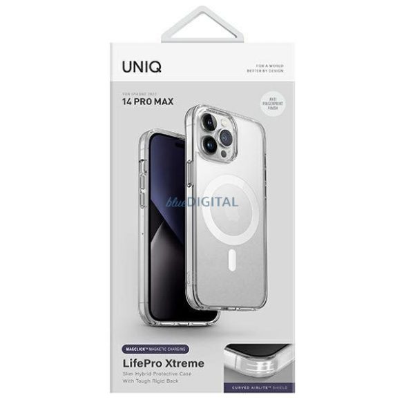 UNIQ etui LifePro Xtreme iPhone 14 Pro Max 6,7 "Magclick Charging átlátszó