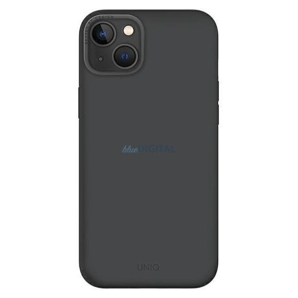 Uniq Case Lino Hue iPhone 14 6.1" Magclick Charging carbon szürke tok