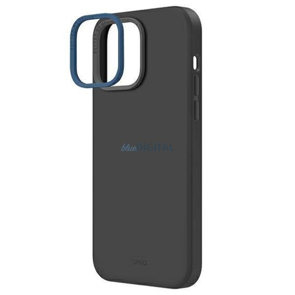 Uniq Case Lino Hue iPhone 14 Pro 6.1" Magclick Charging carbon szürke tok