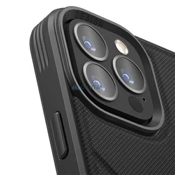 Uniq Case Transforma iPhone 14 6.1" Magclick töltés fekete tok