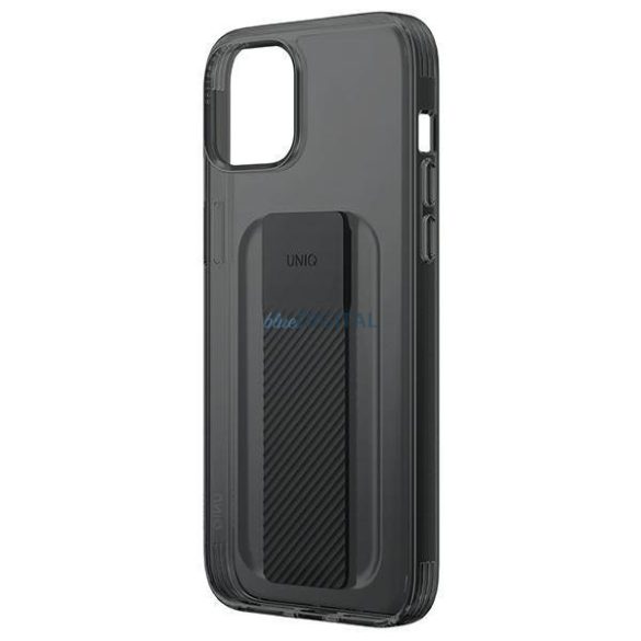 UNIQ etui Heldro Mount iPhone 14 6,1" 6,1" fekete füst