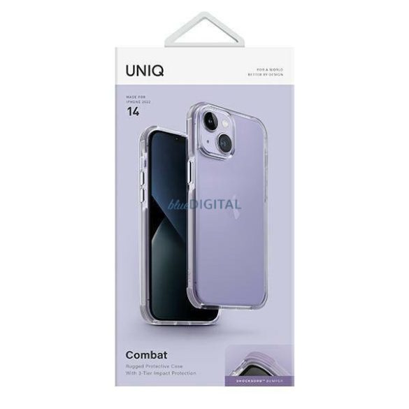 Uniq Combat iPhone 14 6,1" tok lila levendula