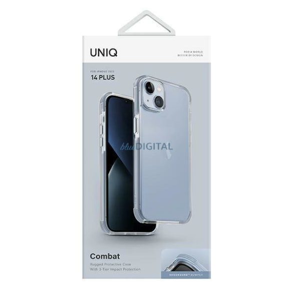 Uniq Combat tok iPhone 14 Plus 6.7" kék/sarkvidéki kék