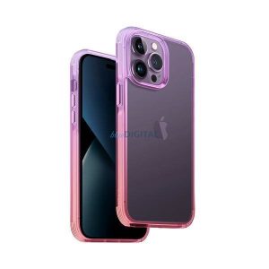 Uniq Combat Duo tok iPhone 14 Pro 6.1" lila-rózsaszín/lila levendula-rózsaszín tok