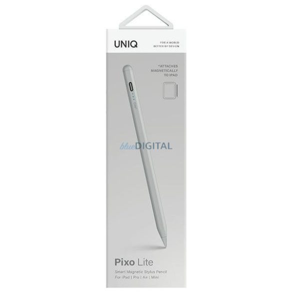 Uniq Pixo Lite tok mágneses toll iPad, szürke/kréta szürke