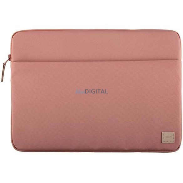 Uniq Vienna laptop Sleeve 14" tok rózsaszín/barack rózsaszín vízálló RPET tok