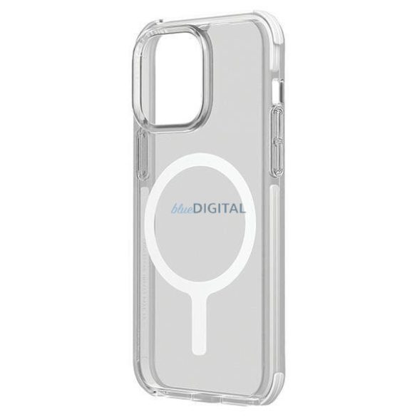 Uniq Combat iPhone 15 Plus tok 6.7" Magclick Charging fehér