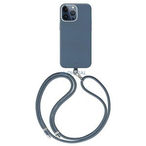 Uniq tok Coehl Muse iPhone 15 Pro Max 6.7" mágneses töltés kék/zafírkék