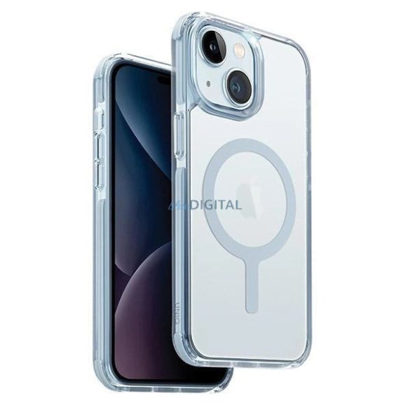 Uniq Combat Magclick tok iPhone 15 Plus / 14 Plus - világoskék