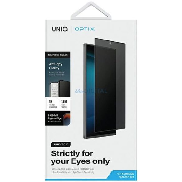 UNIQ Optix Privacy edzett üveg Samsung Galaxy S24