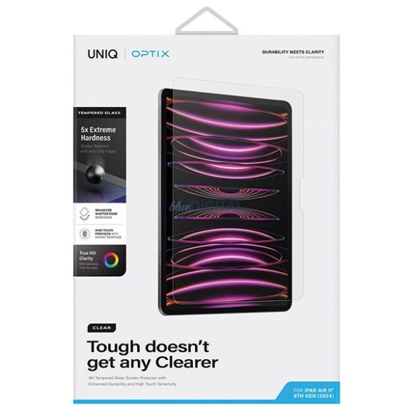 UNIQ Optix Clear edzett üveg iPad Air 11" 2024 (6 gen.)