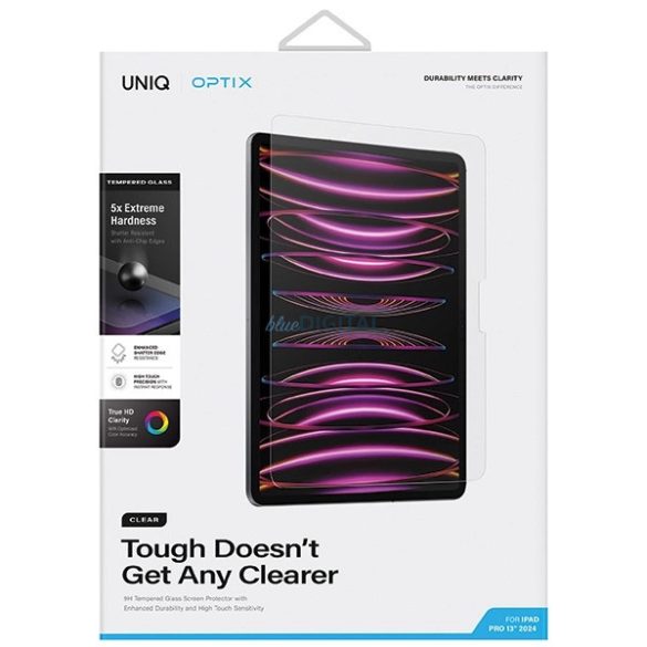 UNIQ Optix Clear edzett üveg iPad Pro 13" 2024