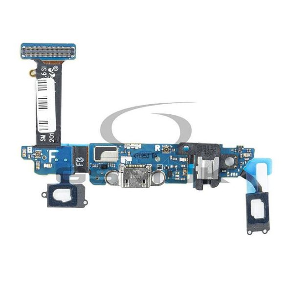 PCB / FLEX SAMSUNG G920 GALAXY S6 töltőcsatlakozóval FEHÉR GH96-08275A [EREDETI]