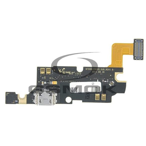 PCB / FLEX SAMSUNG N7000 Galaxy Note töltőcsatlakozóval és mikrofonnal GH59-11676A [EREDETI]